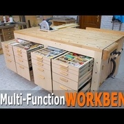 Un banc de travail particulièrement astucieux