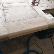 Réalisation d'une copie de Rallonge de Table en Chêne au look rustique/ancien