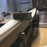 un e fois le sinto sec et poncer