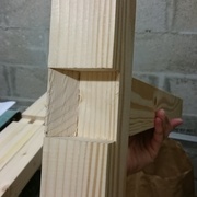 vu sur un demi assemblage