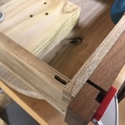 Traits accentués au ciseau