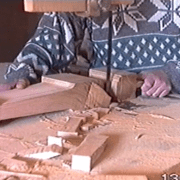 sciage des chantournements des champs