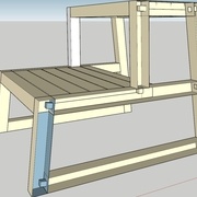 Modélisation entière du marche-pied