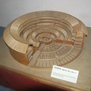 Détail de l ossature circulaire des  Siheyuan des provinces du Fujian http://thecarpentryway.blogspot.fr