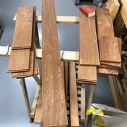 Rainures et languettes faites