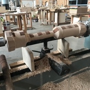 travail au bédane de tournage