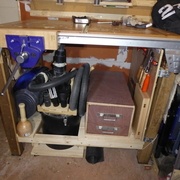 Piètement et customisation établi wolfcraft mastercut 2500