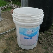 bac de chlore récupéré en piscine (50L)