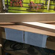 les traverses sont prêtes