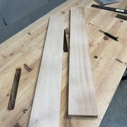 Après rabotage et dégauchissage