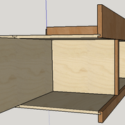 Coupe assemblage caisson traverses