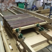 Serrage avec collage par paire