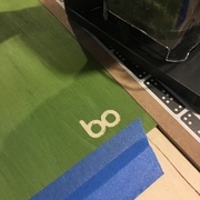 Usinage du lettrage ...