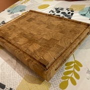 Planche en bois debout