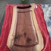 Planche a découper en noyer