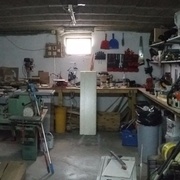 travaux du week-end: le mur a gauche!