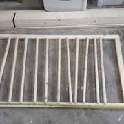 Pose rapide pour voir le nombre de barreaux nécessaires