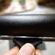 Le rouleau avec sa fine couche d'encre