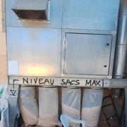 Centrale d’aspiration 4 sacs – atelier bois