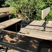 Restauration calèche ,