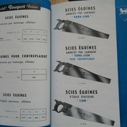 Scies égoïnes, Peugeot Frères 1950