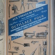Outillage pour chaudronnier, monteur de charpentes, ferblantier, plombier, usines à gaz, électricité, Aux Forges de Vulcain, juin 1909