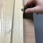 Tracé au trusquin du bord extérieur