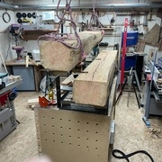 Dernier assemblage de l'ensemble