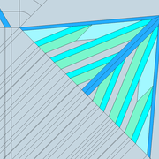 fig 3/ Vue géométrale de l ouvrage (après effacement des traits de construction)