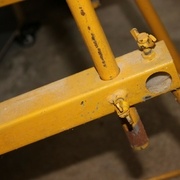 Détail de l'assemblage visserie M8