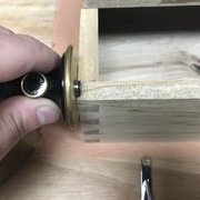 Marquage extérieur de 2,5mm au trusquin