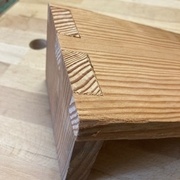 1er essai avec les queues d’aronde