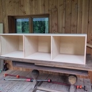 Premier caisson assemblé chez les clients.