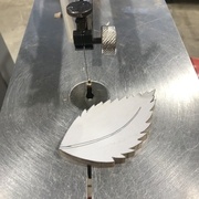 chantournage de la feuille de châtaignier