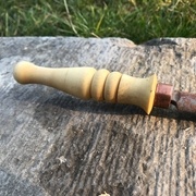 Lime demi-lune, manche en buis