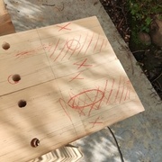 Traçage de l'enfourchement des poinçons