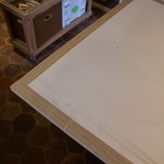 Ame CP peuplier avec alèses en chêne