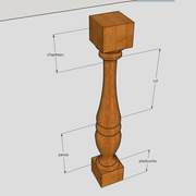 composition d un balustre