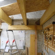 J'ai remis mon panneau à outils en place, les outils dans un tiroir, c'est pas pratique.