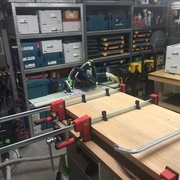 Mise à longueur du plateau