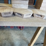 Les héxagones usinés