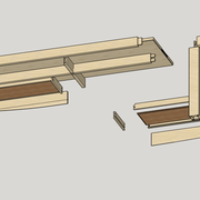 Vue éclatée de derrière