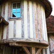 6/ Exemple appliqué en charpente de tracé et développement cylindrique de pénétrations