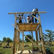 On pose le premier entrait