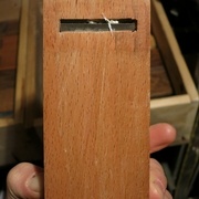 Semelle du rabot en hêtre