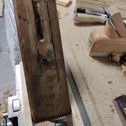 Refente pour le montant