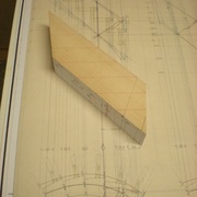 volume capable, calibres rallongés, hauteur des marches en rouge