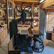 "Sisi" de face. Si je pouvais virer le pilier de droite !!!