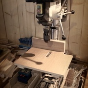 Ancienne table vue de dessus