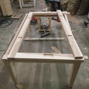 Les assemblage sont tous des tenons mortaises.